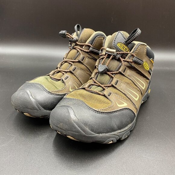 Keen Trekker Oakridge Mid Hiking Boots Men's Size 6 Tan/Brown - Picture 1 of 12